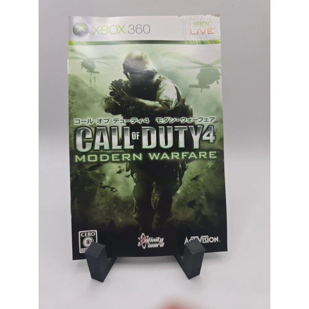 Call of Duty 4 Modern Warfare Xbox 360 JPN (Region Locked) TESTED CIB